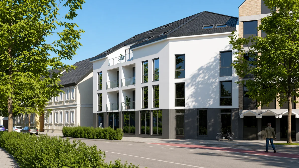 Fassade Süd.45 — Südstraße 45, Hamm-Mitte